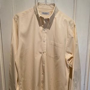 Brooks Brothers Striped Button Down Oxford Shirt